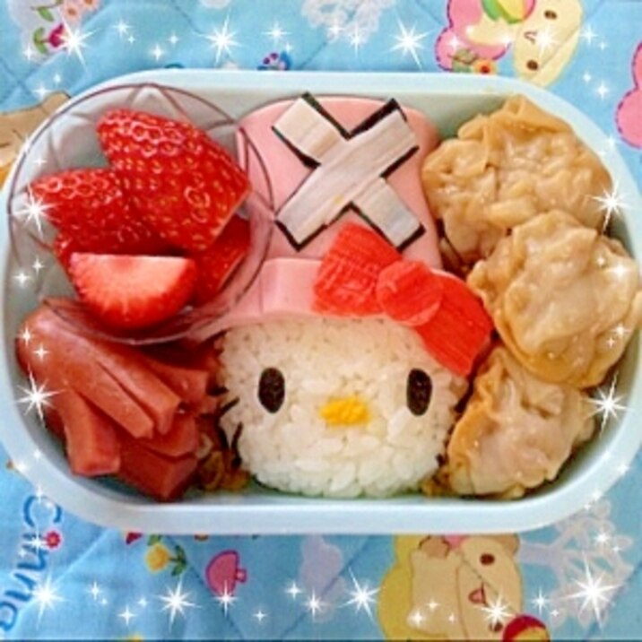 キティ ワンピース コラボ キャラ弁 レシピ 作り方 By 口ーラ 楽天レシピ キティ ワンピース コラボ キャラ弁 レシピ 作り方 By 口ーラ 楽天レシピ